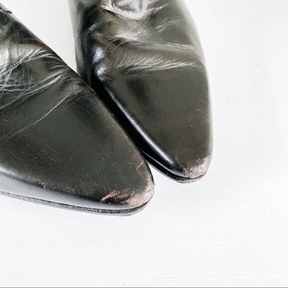 Robert Clergerie Pointed Toe Heeled Boots - Picture 10 of 11